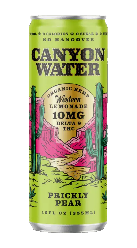 Canyon Water Prickly Pear 10MG