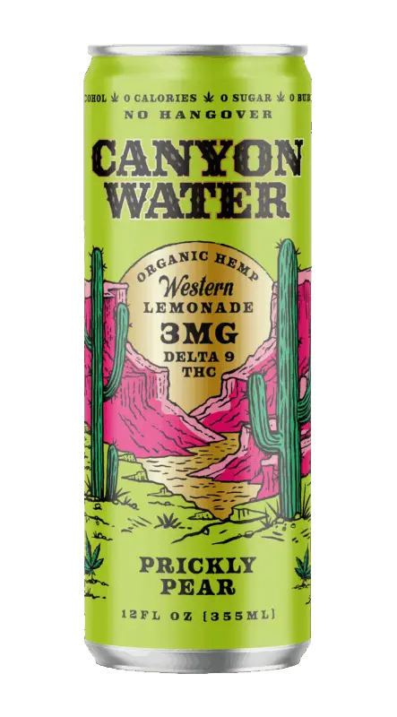 Canyon Water Prickly Pear 3MG