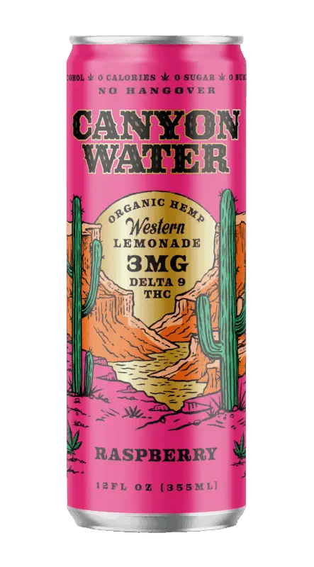 Canyon Water Raspberry 3MG